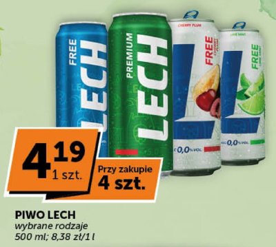 Piwo Lech Premium promocja w ABC