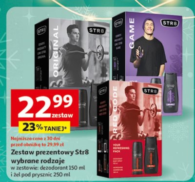 Zestaw prezentowy Str8 wybrane rodzaje promocja w Auchan