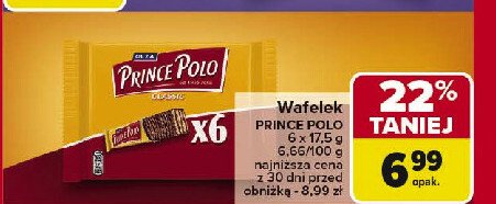 Wafelki Prince polo promocja w Carrefour
