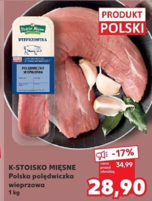 Polędwiczka wieprzowa promocja w Kaufland