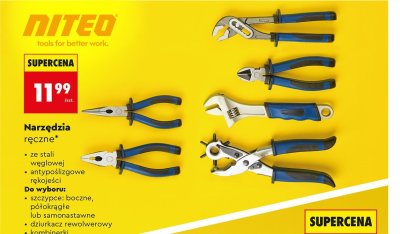 Narzędzia ręczne, różne rodzaje promocja w Biedronka