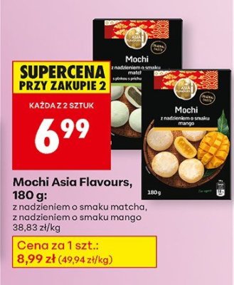 Ciastka Mochi z nadzieniem o smaku mango promocja w Biedronka