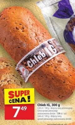 Chleb IG promocja w Twój Market