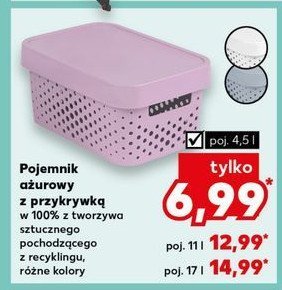 Pojemnik ażur z pokrywą 17 l promocja