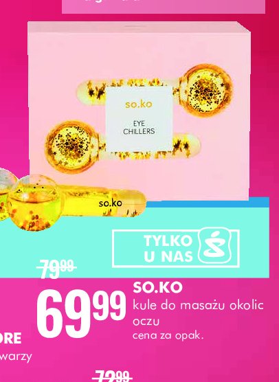 Szklane kule do masa偶u twarzy promocja