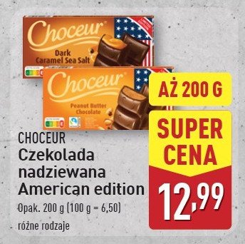 Czekolada peanut butter Choceur promocja w Aldi