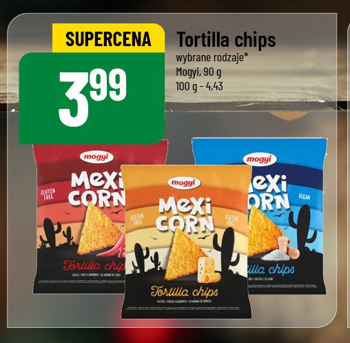 Chipsy solone MOGYI MEXICORN promocja w POLOmarket