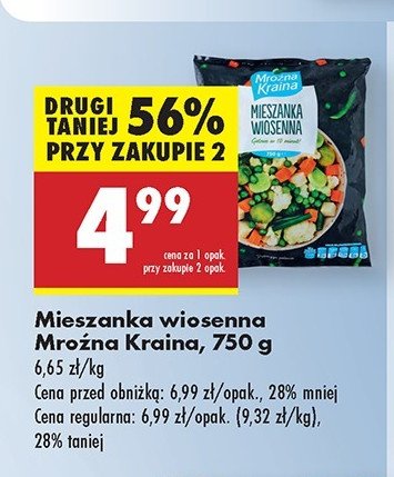 Mieszanka wiosenna Mroźna kraina promocja w Biedronka