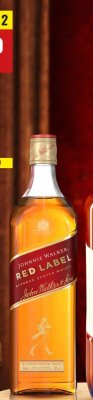 Whisky Johnnie walker red label promocja w Biedronka