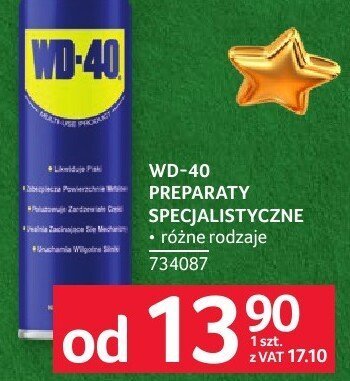 Preparaty specjalistyczne WD-40 promocja w Selgros