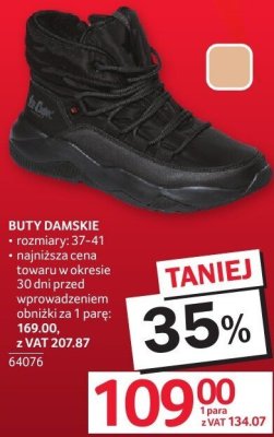 Buty damskie promocja w Selgros