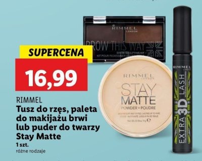 Paleta do brwi 003 dark brown Rimmel brow this way promocja
