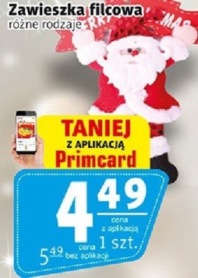 Zawieszka filcowa promocja w Prim Market