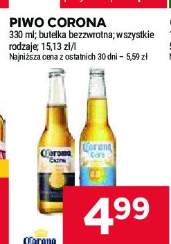 Piwo Corona Extra promocja