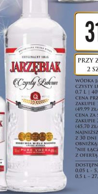 Wódka promocja w Dino