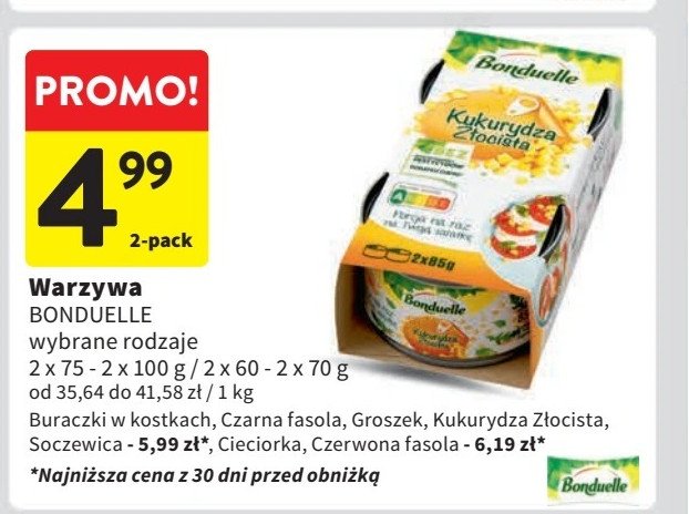 Czerwona fasola Bonduelle promocja