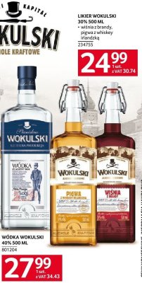 Likier Wokulski 30% 500ml promocja w Selgros