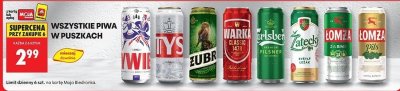 Piwo wszystkie piwa w puszkach promocja w Biedronka