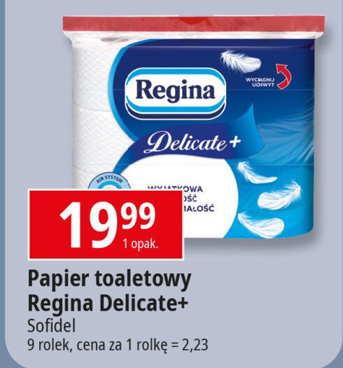 Papier toaletowy delicate+ Regina promocja