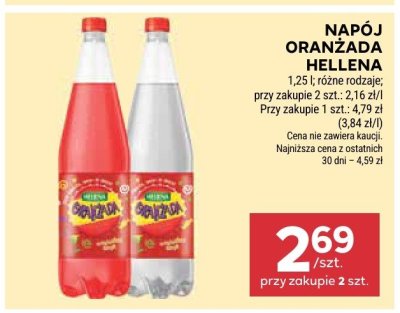Napój oranżada  promocja w Stokrotka