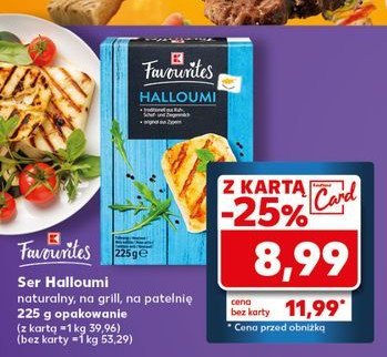 Ser halloumi K-classic favourites promocja