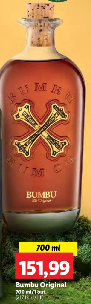 Rum BUMBU THE ORIGINAL promocja