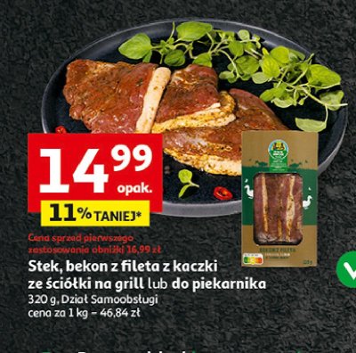 Stek z kaczki ze 艣ci贸艂ki do piekarnika Auchan pewni dobrego promocja
