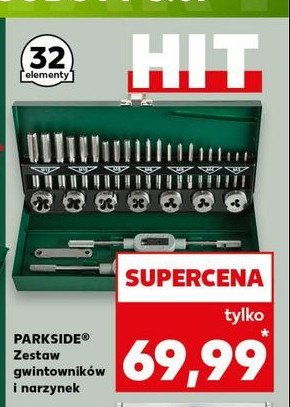 Zestaw wkrętaków i bitów Parkside promocja