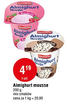 Mus stracciatella Ehrmann promocja