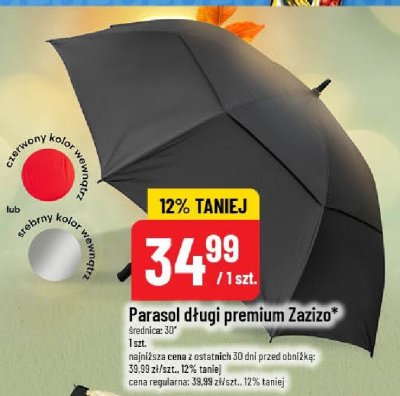 Parasol długi premium Zazizo promocja w POLOmarket