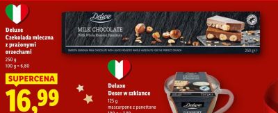 Deser w szklance mascarpone z panettone Deluxe promocja w Lidl