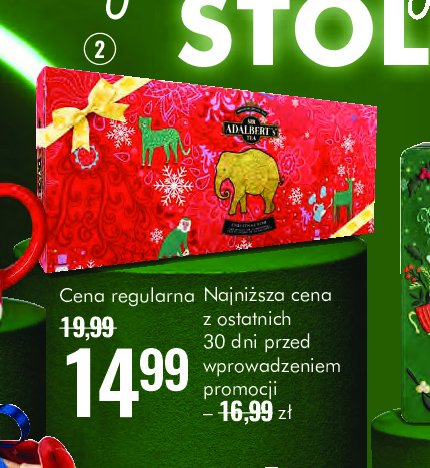 Zestaw herbat Sir adalbert's tea promocja