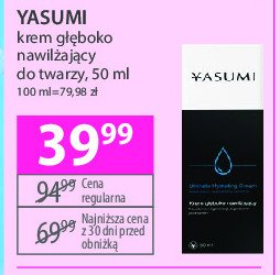 Krem głęboko nawilżający Yasumi promocja