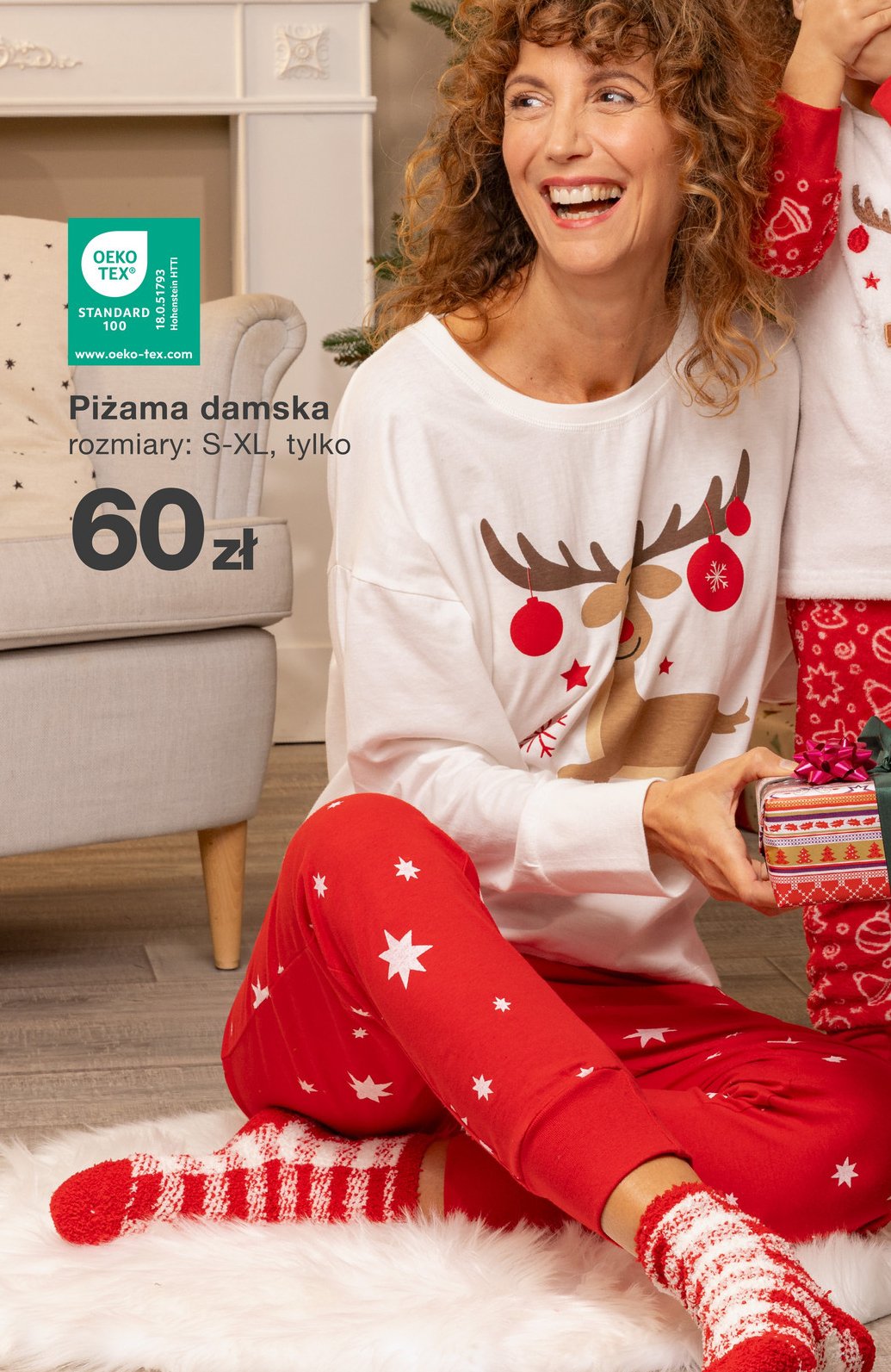 Piżama damska świąteczna s-xl promocja