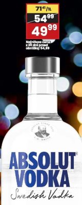 Wódka Absolut promocja w Wafelek
