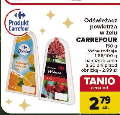 Odświeżacz powietrza cytrusowy Carrefour promocja