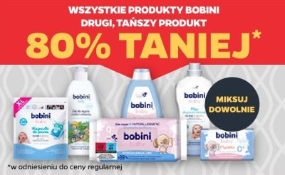 Wszystkie produkty drugi -80% promocja w Netto