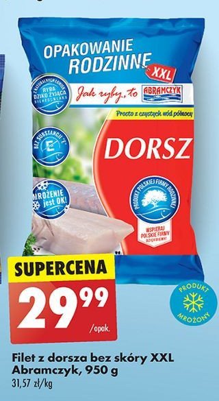 Filet z dorsza bez skóry Abramczyk promocja