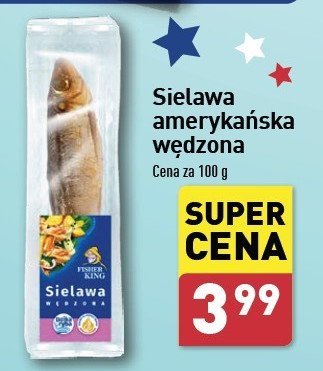 Sielawa amerykańska wędzona Fisher king promocja