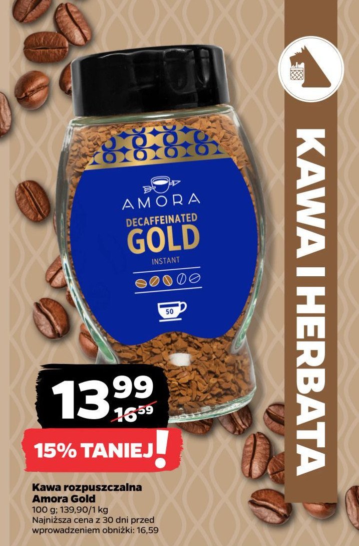 Kawa Amora gold promocja w Netto