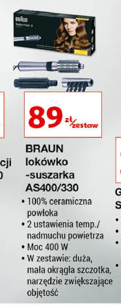 Suszarko-lok贸wka as 400 Braun volume & style promocja