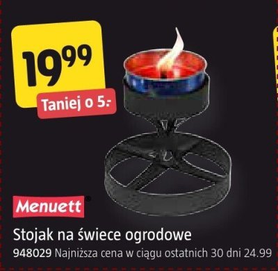 Stojak na świece ogrodowe Menuett promocja w Jula