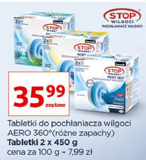 Tabletki wymienne stop wilgoci aero 360 g贸ski wodospad Ceresit promocja
