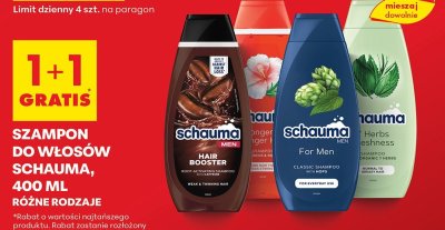 Szampon do włosów For Men Classic Shampoo  promocja w Biedronka