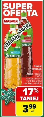 Napój Tymbark 2 l różne rodzaje promocja w Carrefour Market