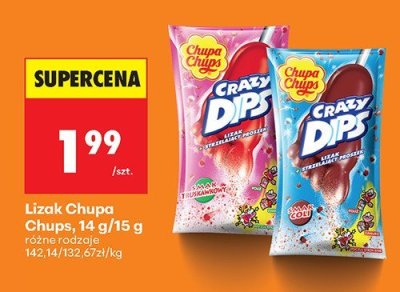 Lizak różne rodzaje promocja w Biedronka