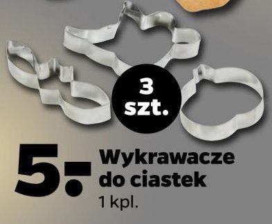 Wykrawacze do ciastek promocja