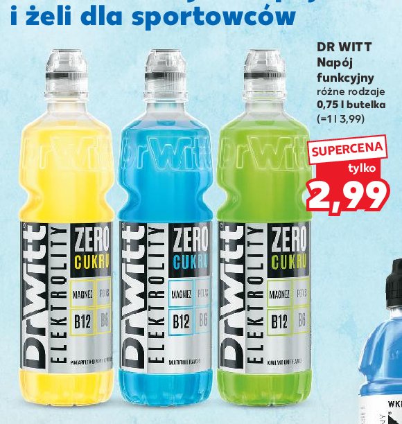 Nap贸j izotoniczny cytryna Dr witt promocja
