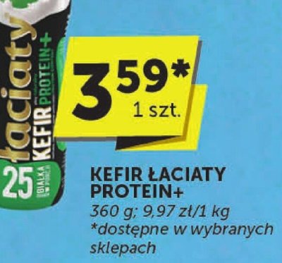 Kefir 艂aciaty protein+ 艁aciate promocja w ABC