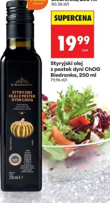 Styryjski olej z pestek dyni 250 ml promocja w Biedronka